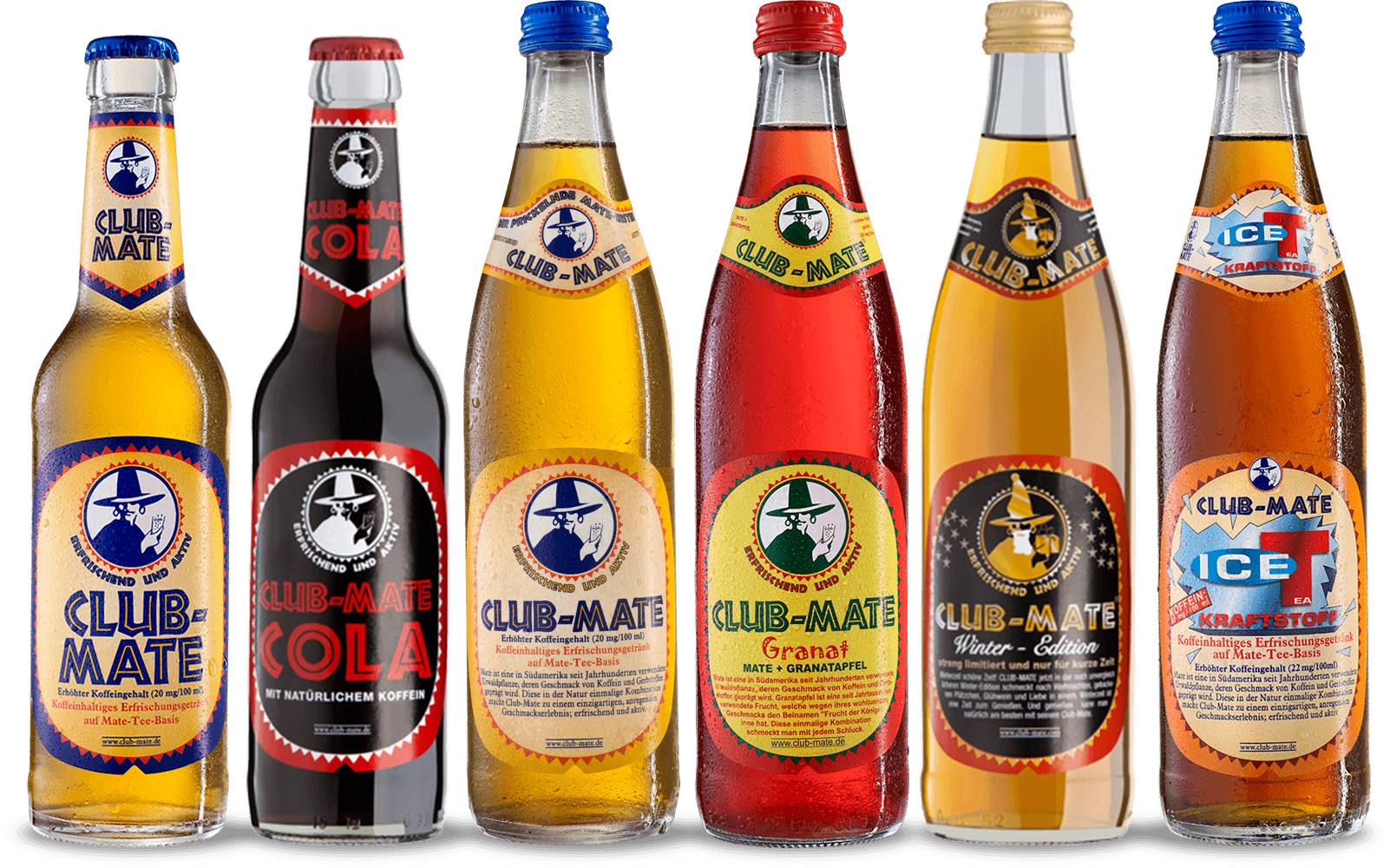 Club Mate - Alle Sorten